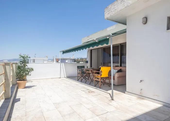 6Th Floor Loft In Exarcheia